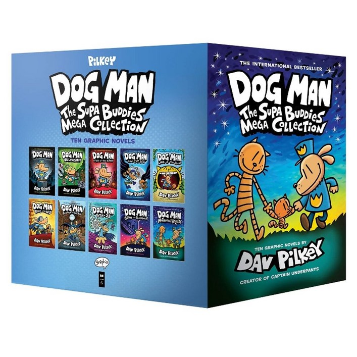 Dog Man 110 Boxed SetThe Supa Buddies Mega Collection