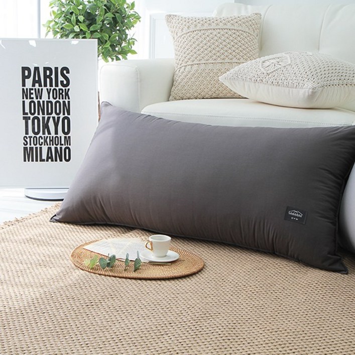 단잠 순면100 대형등쿠션 대형헤드쿠션 등받이쿠션 허리쿠션솜포함