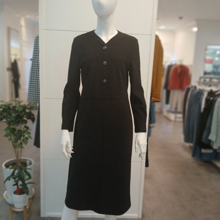 프렐린 브이넥원피스rjo243030BP