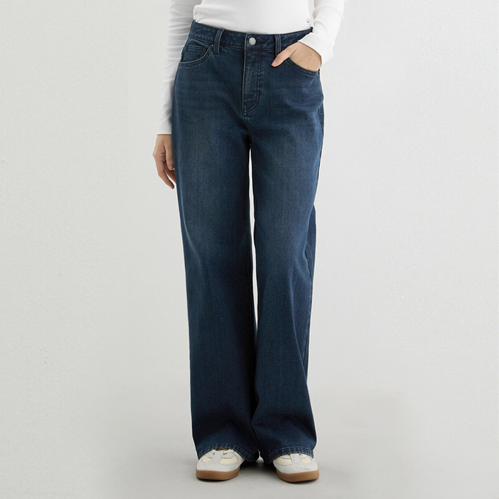 [백화점 정품] Guess 게스 여성 기모 와이드 팬츠