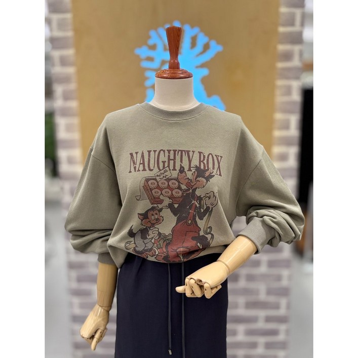 정품발송 레코브 늑대 나염 맨투맨 티셔츠LC41EXLT030X 366703