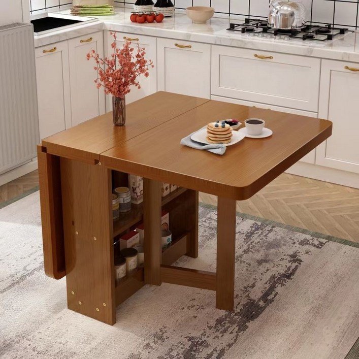 지온닉스 고품질 모던한 확장형식탁 접이식 테이블 원목테이블 탁자 식탁테이블 4인용식탁 6인용원목식탁 거실식탁 다이닝테이블 공간성테이블