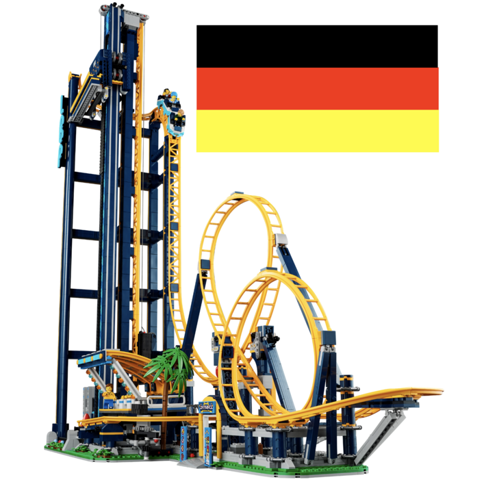 독일현지배송 성인 레고 롤러코스터 10303 아이콘 루프 놀이동산 남친선물 레고 공식 프렌즈 클래식 시티 라지 조립 박스 파크 센터 자동차 소방차 어린이날