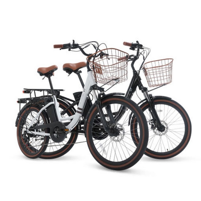 AU테크 스카닉 GT 5Ah 미니벨로 여성용 PAS전기자전거 36V, 블랙