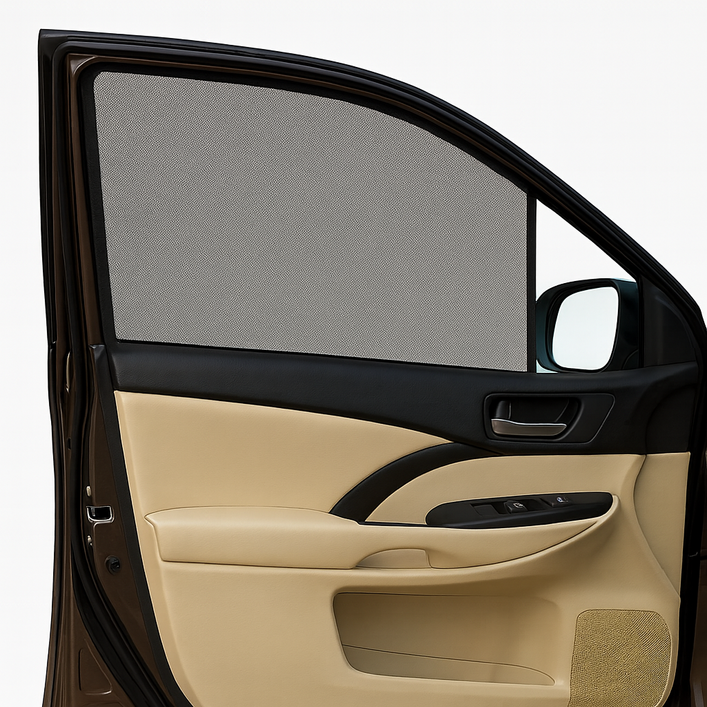 레크닷 시야확보 자석 차량 햇빛가리개, 4개, 블랙