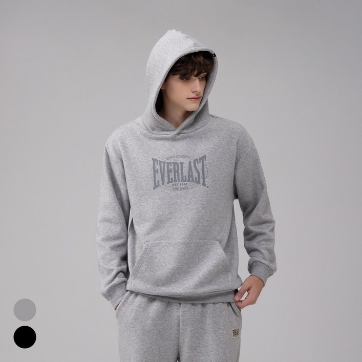 에버라스트 남자 기모 후드티 캥거루 스웨트셔츠