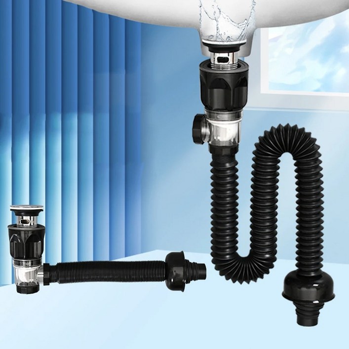 대영 세면대 냄새제거 멀티트랩 원터치 팝업 셀프수리