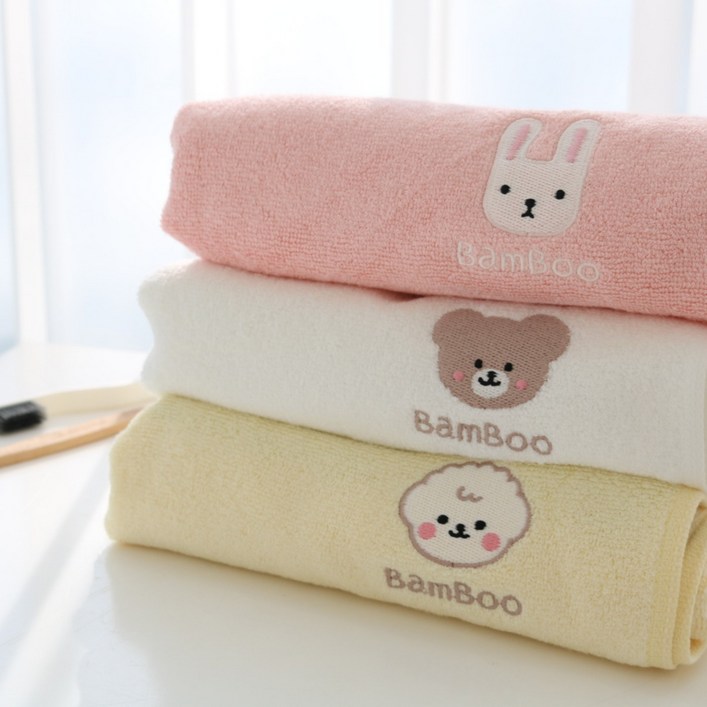 데일리맘 밤부 부드러운 아기목욕타올