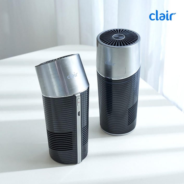 클레어 차량용 공기청정기 클레어B 블랙