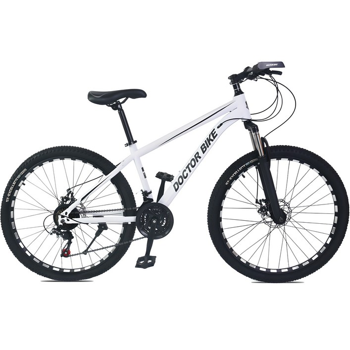 닥터바이크 2023년형 66cm 원터치 21단 디스크브레이크 스틸프레임 MTB 자전거 F26S