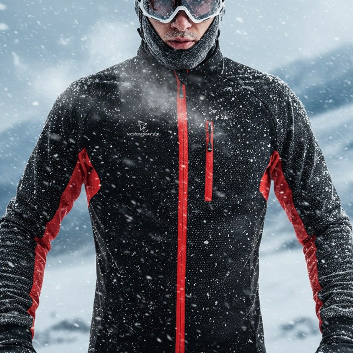 볼레가브 방풍 방한 기모 자전거 져지 vg30