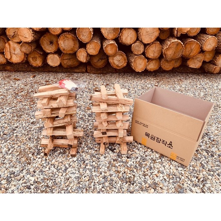 목원장작소 캠핑용장작, 15kg, 벽난로, 1개 목원장작소 캠핑용장작, 15kg, 벽난로, 1개