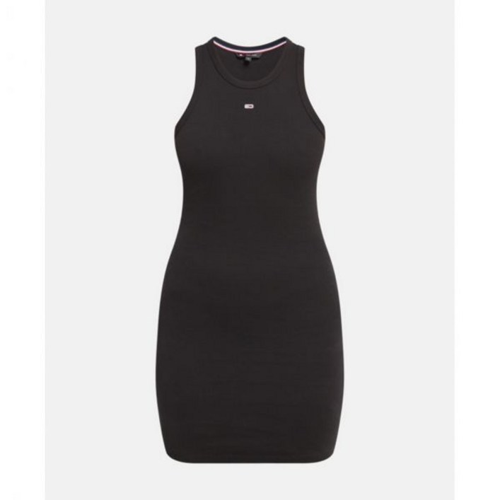 타미진 원피스 저지 블랙 A라인 TWJ 에센셜