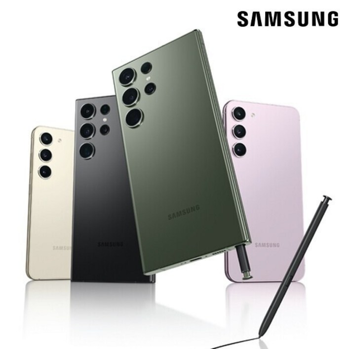 삼성 Ai 갤럭시 S23 256GB 공기계 S급 (구성품: 단말기 + 유심핀 + 보호케이스 + 보호필름 / 12개월 무상보증), 256GB, 그린