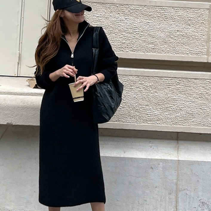 난닝구케파보 반집업니트원피스