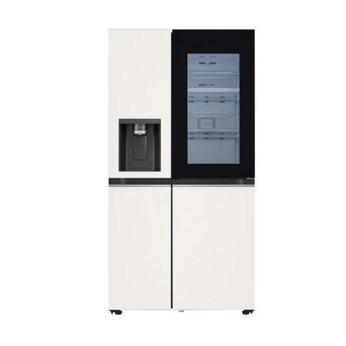 [LG] 디오스 노크온 오브제컬랙션 얼음정수기 냉장고 810L 베이지