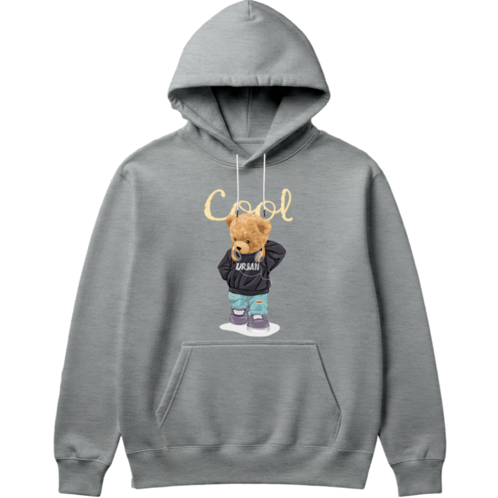 [L:ARIX] 래릭스 에센셜컷 귀여운 곰돌이 후드티