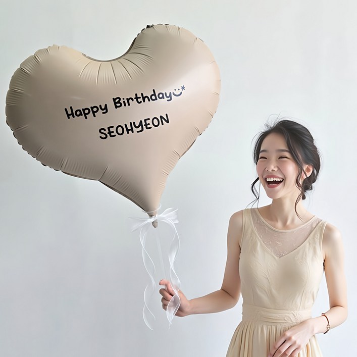 이벤트홀릭 빅 하트 커스텀 레터링 풍선 스탠드 세트(자유문구 스티커) 생일파티용품 프로포즈 기념일