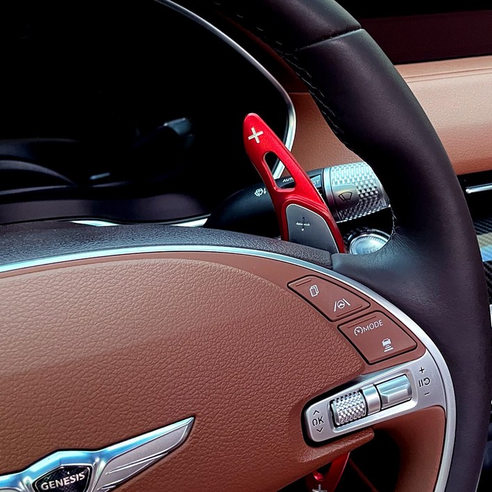 더블랙 호환 G80 RG3 실내 튜닝 용품 패들쉬프트 연장킷 알루미늄 몰딩 호환