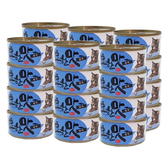 오션 묘한맛 고양이캔 80g X 24개 1박스 오션 묘한맛 고양이캔 80g X 24개 1박스
