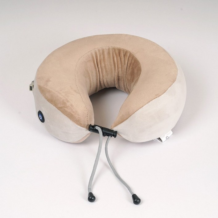 퀸나 릴렉스 목 마사지 쿠션, 단일색상, QN-RNC3D