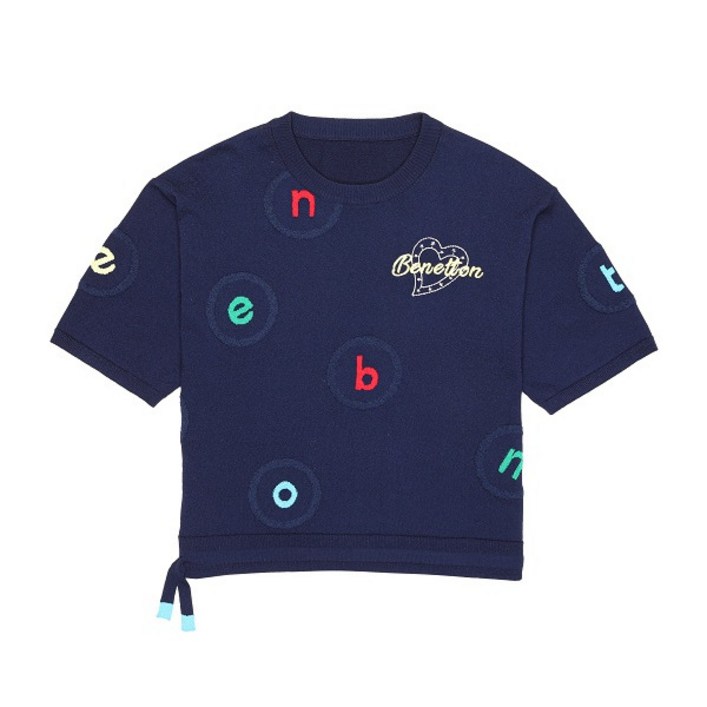 [베네통] O 26SS 여성 썸머 라운드 니트 3종