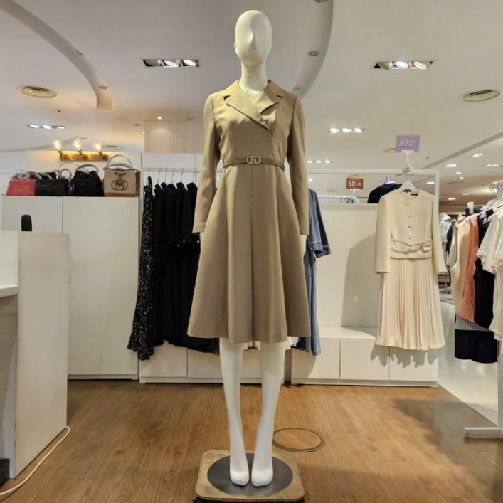 MB49OPM111Z핀체크옵션밸트원피스