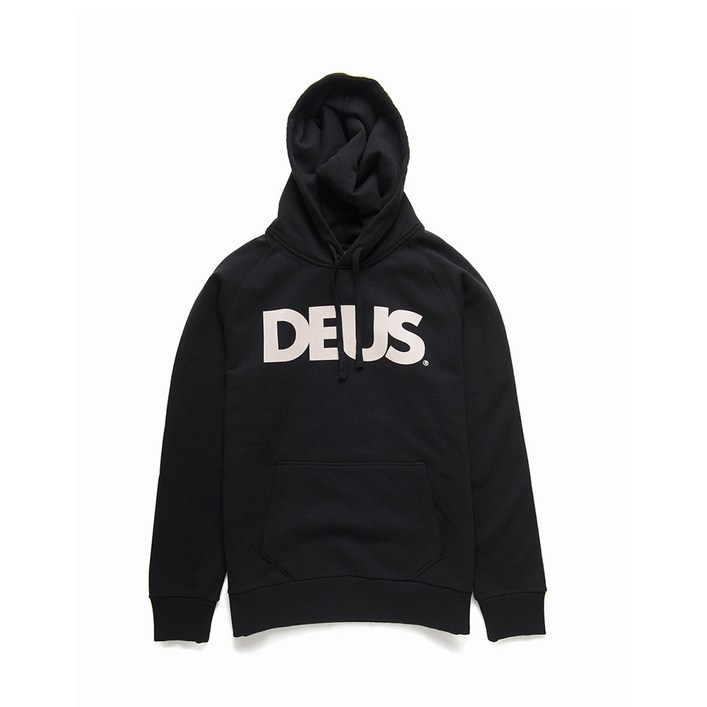 DEUS 데우스 후드 티셔츠 올 캡스 후디 All Caps Hoody (병행 정품)