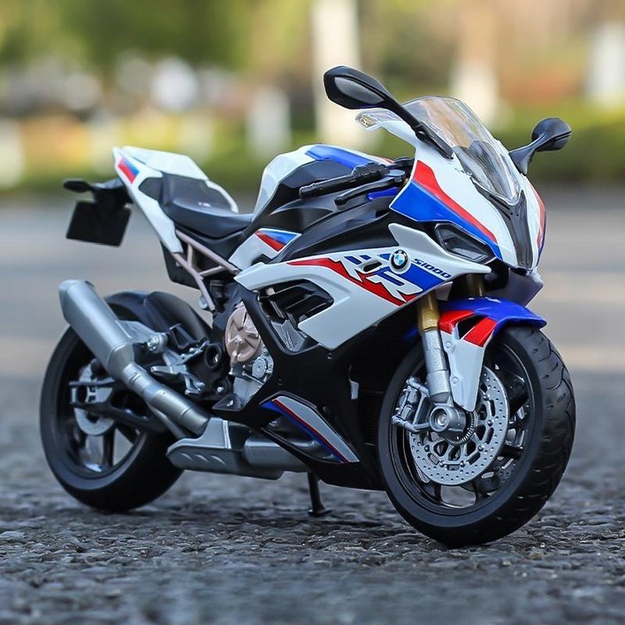 BMW 토마호크 S1000RR 다이캐스트 1대12 오토바이 모형 장식품
