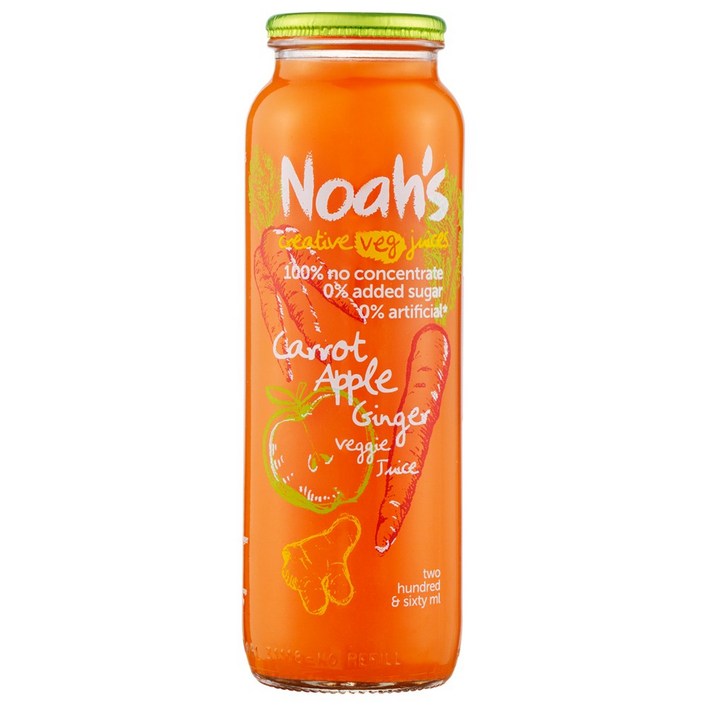 노아주스 260ml 당근 진저