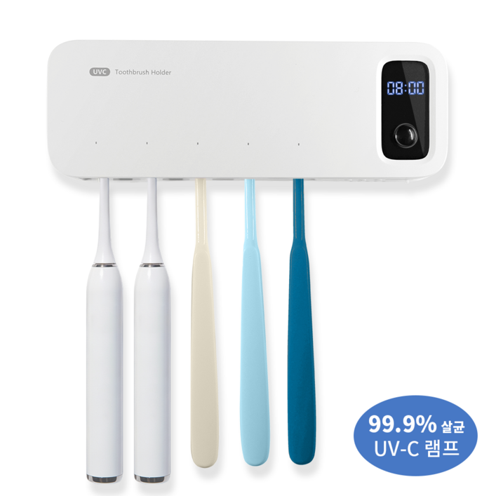 UVC AI 스마트 케어 칫솔 살균기