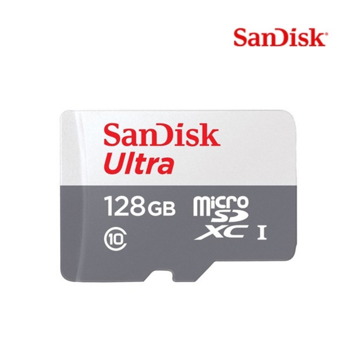 (SanDisk) ULTRA (스마트폰&태블릿전용) MicroSDXC 128GB (SDSQUNR-128G-GN3MN)