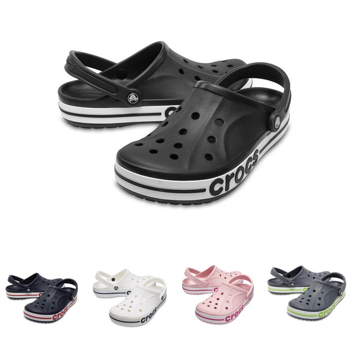 크록스 남녀공용 바야밴드 크록밴드 클래식 클로그 스포츠 샌들 슬리퍼