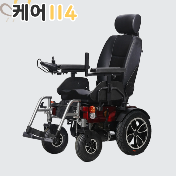 케어114 장애인 전동 휠체어 어르신 노인 전동차