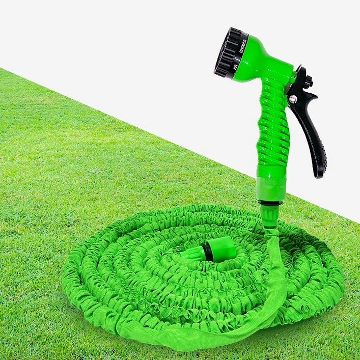 라라공방 7in1 늘어나는 물 분사 매직호스