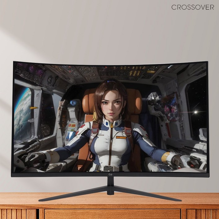 32인치 모니터 오버파워 32GP165C 게이밍 165 커브드 무결점 모니터