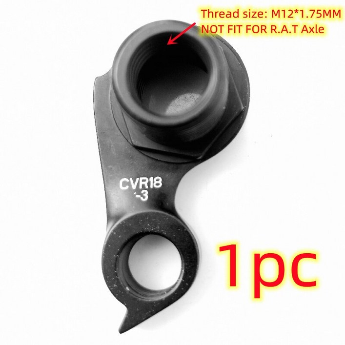 Cervelo Cvr18-3 Drh-Wmn112 디스크로드 프레임 C3 C5 R3 R5 디스크 M12X1.75Mm 스루 액슬 드롭 아웃 용 1Pc 자전거 뒷 변속기 걸이