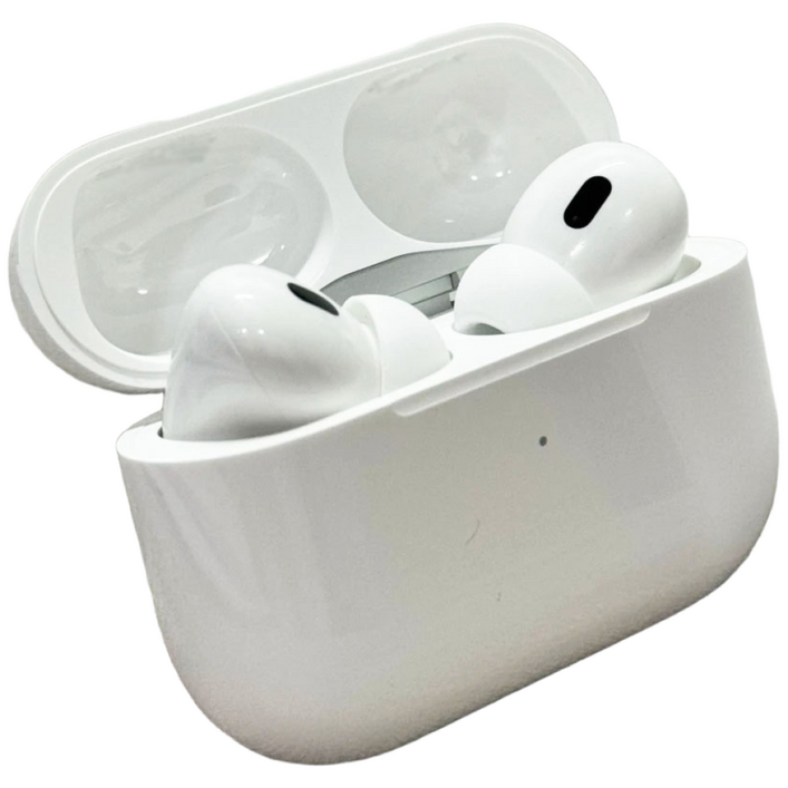 Apple AirPods Pro 2 무선 이어버드 액티브 노이즈 캔슬링 블루투스 헤드폰 오디오 하이파이 사운드 USB-C