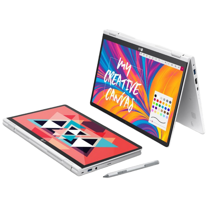 LG전자 14인치 그램 터치 2in1 투인원 i3i5 8GB 256GB WIN11 14인치 노트북