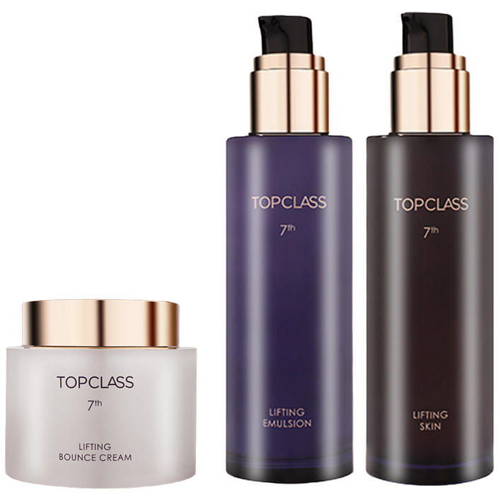 참존 탑클래스 7세대 리프팅 기초 3종(스킨+로션+바운스크림), 1개