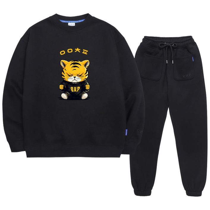 작품을입는다 원헌드레드퍼센트 기모 맨투맨조거팬츠 셋업 Best 4