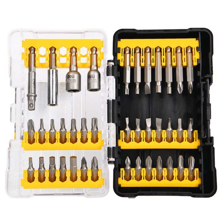 델리툴즈 전동 임팩 드라이버 비트 39종 세트 DL251202, 1개