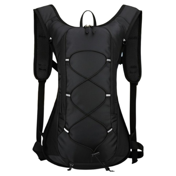 뉴잇지 자전거 라이딩 백팩 가방, 블랙