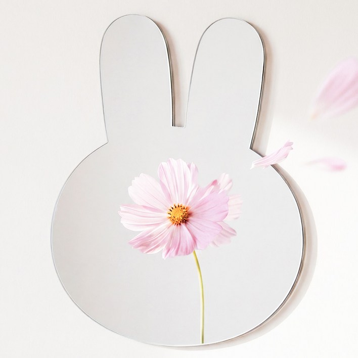 아띠래빗 유아용 안전 부착식 아크릴 벽거울