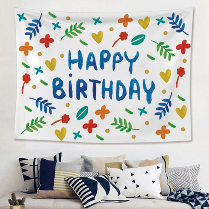 페이토 생일 해피버스데이 배너 현수막