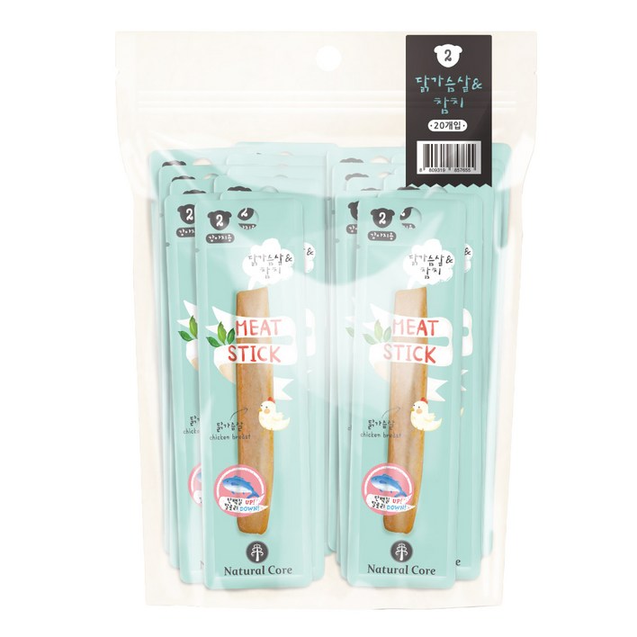 네츄럴코어 강아지 미트스틱