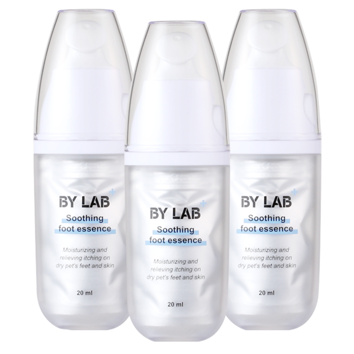 바이랩 수딩 풋 에센스 강아지 발바닥 보습제, 20ml, 3세트
