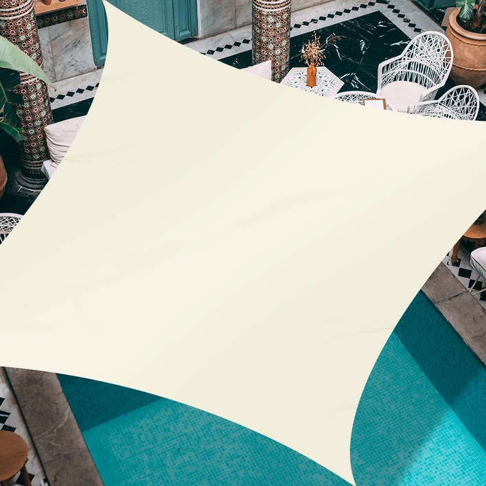 아웃팅 사각 HDPE 메쉬 썬쉐이드