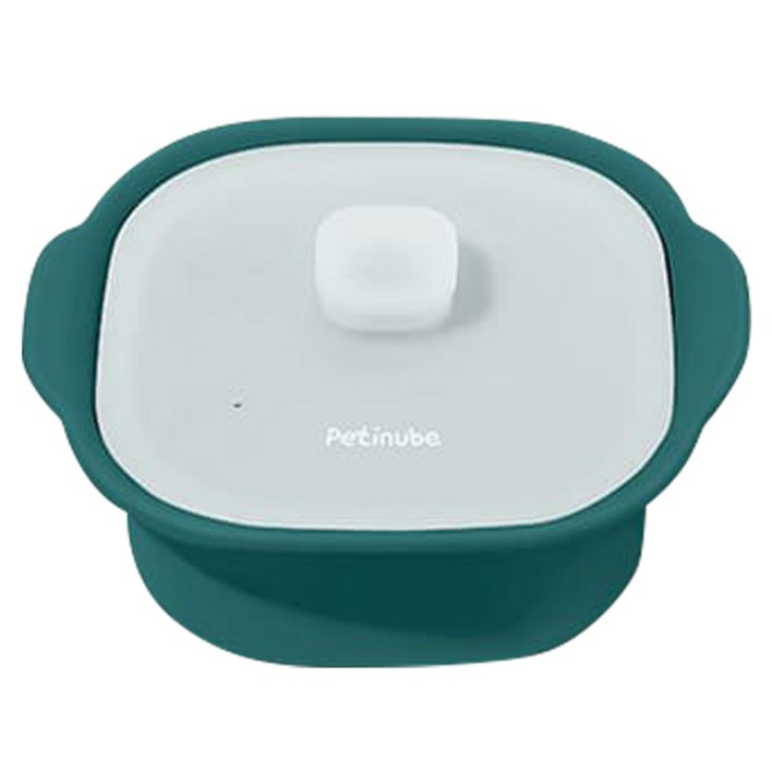쁘띠누베 국내 제조 실리콘 이유식 멀티 찜기 900ml, 단품, 1개, 브리즈블루 그린