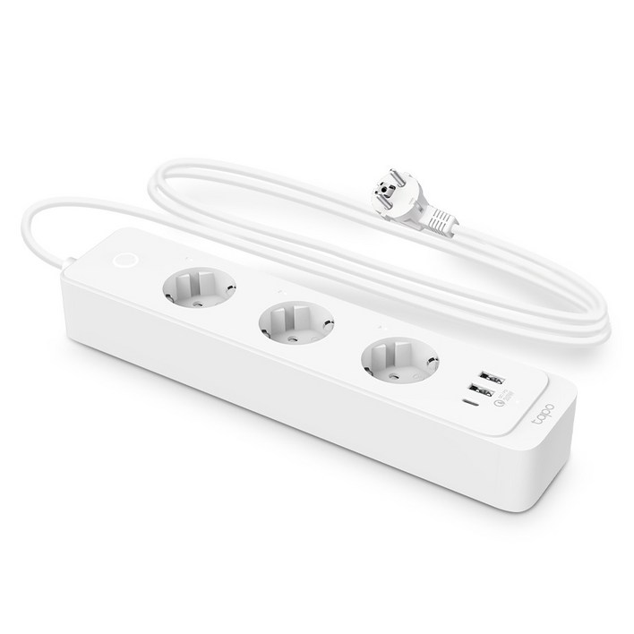 타포 스마트 올인원 USB 3포트 멀티탭 3구 Tapo P300M, 1.5m, 혼합색상, 1개